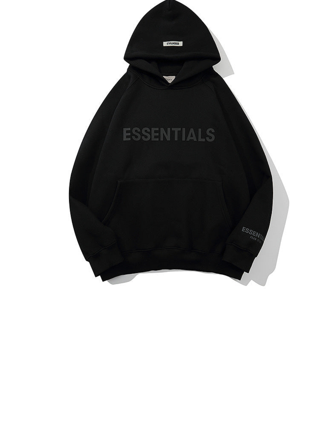 fear of god essential hoodie