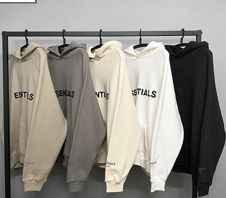 fear of god essential hoodie