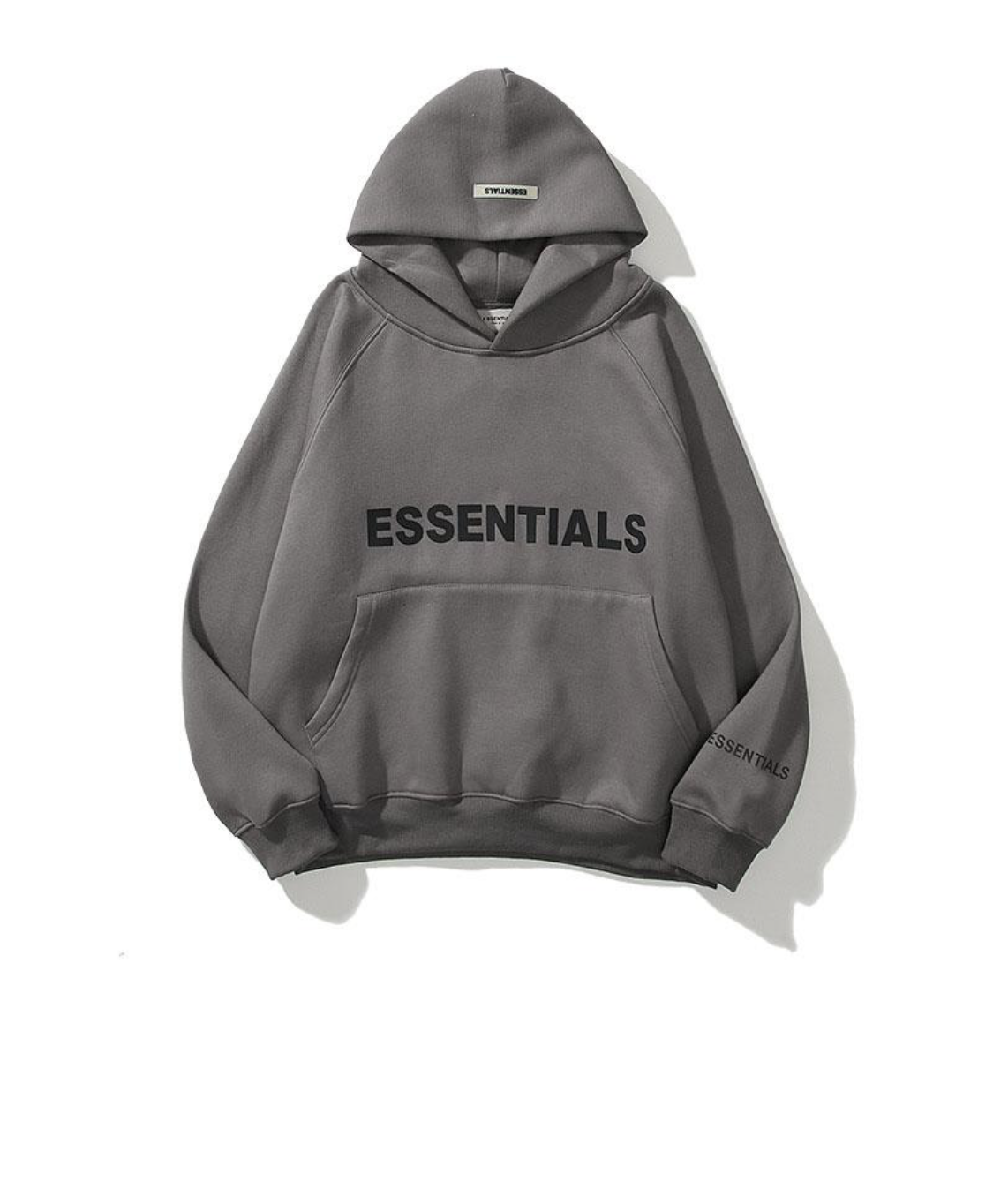 fear of god essential hoodie