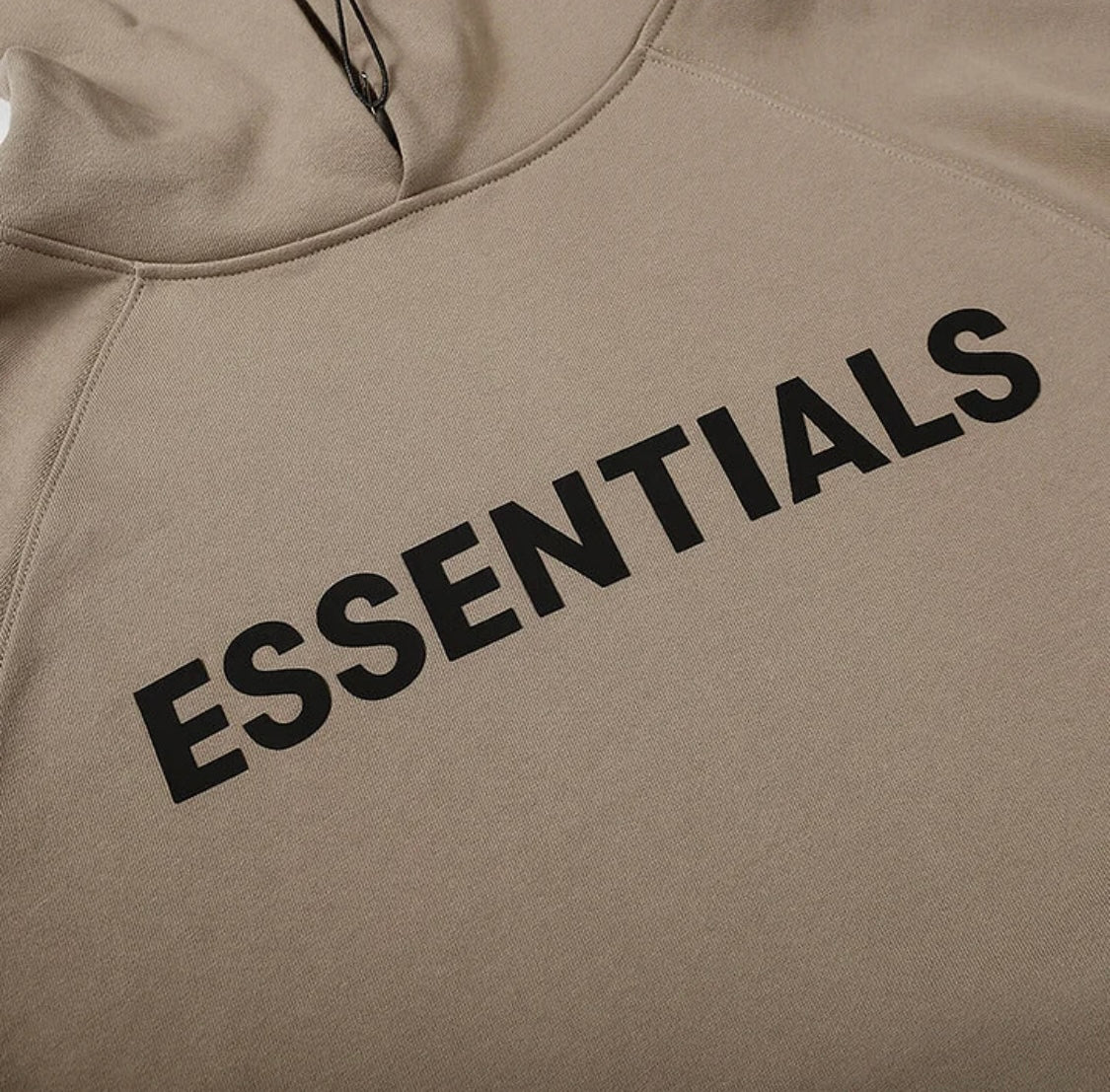 fear of god essential hoodie