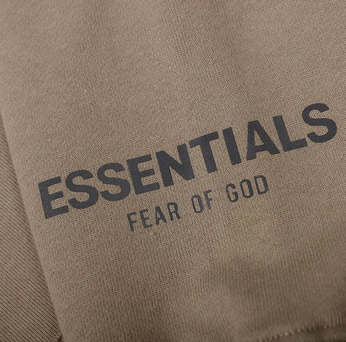 fear of god essential hoodie